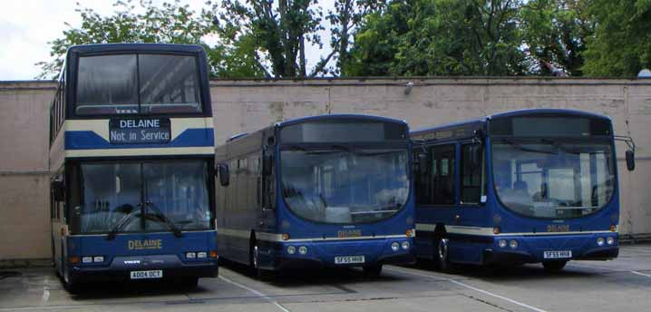 Delaine Volvo B7TL East Lancs 139 and B7RLE Wrights 148 & 149